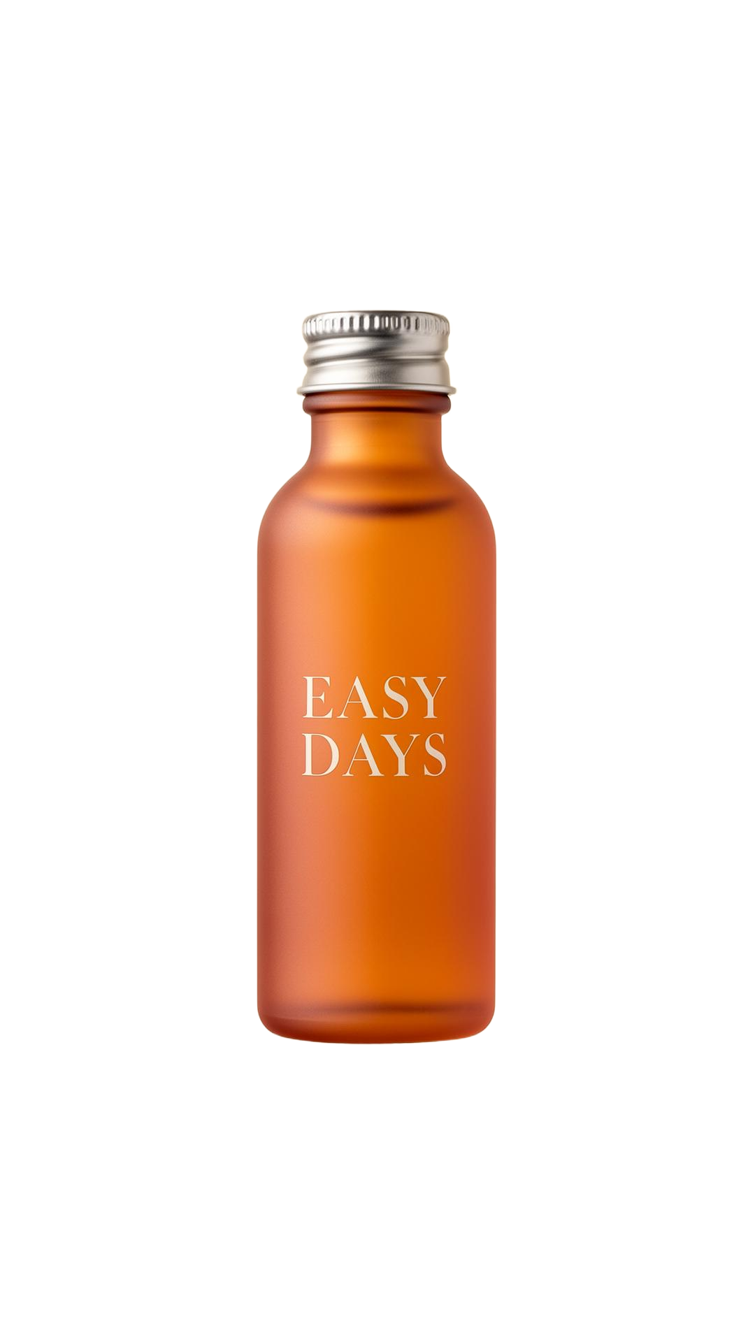 Easy Days kratom-forward functional shot, 2 oz amber glass bottle (placement rendering)