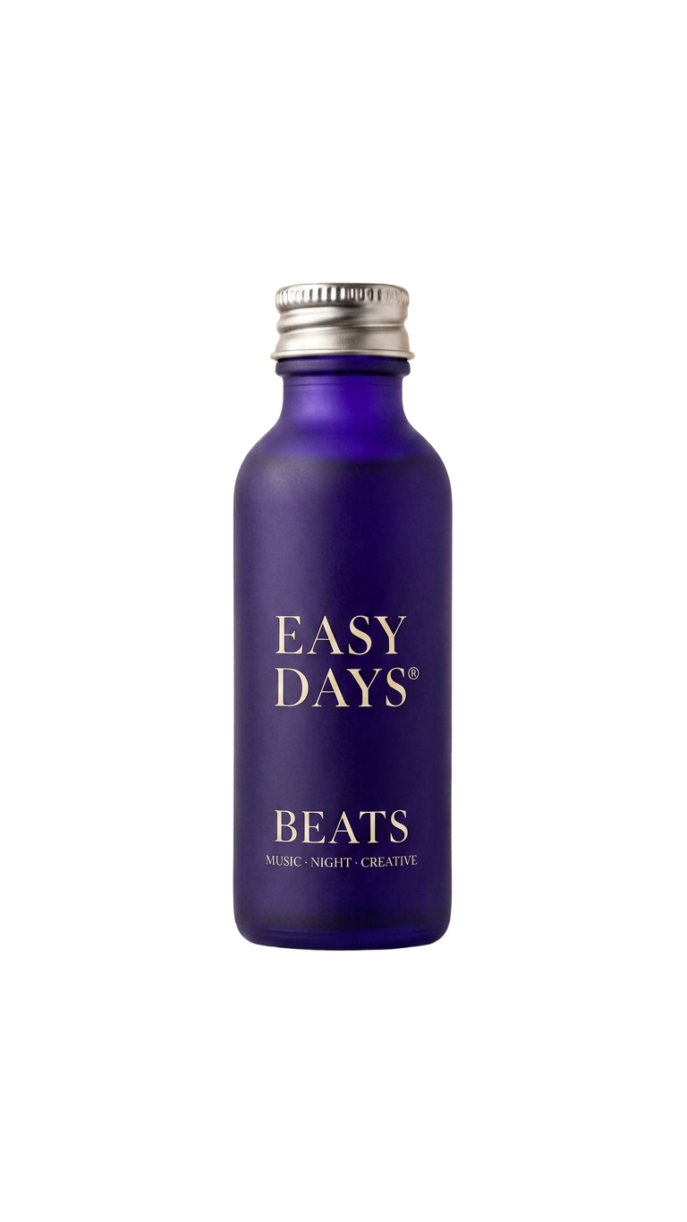 Easy Days BEATS — 2 oz functional shot rendering