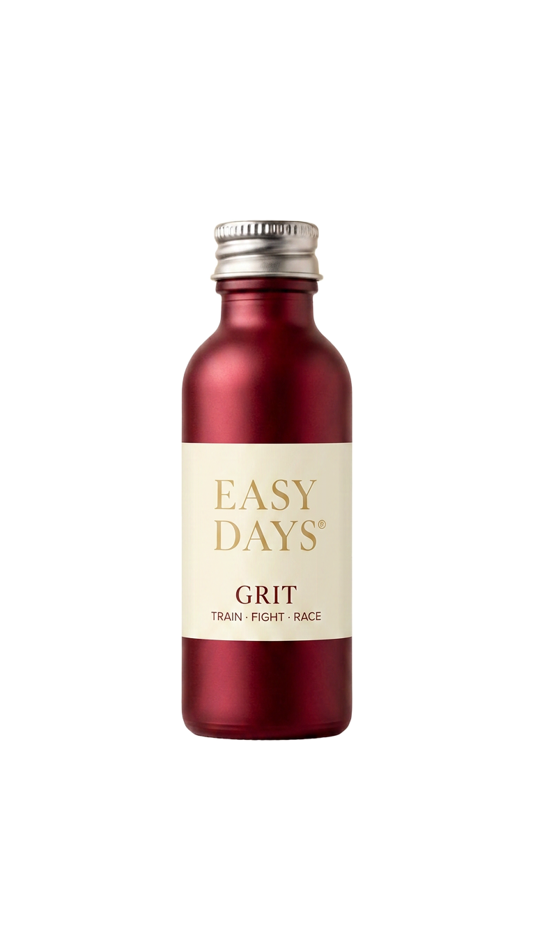 Easy Days GRIT — 2 oz functional shot rendering